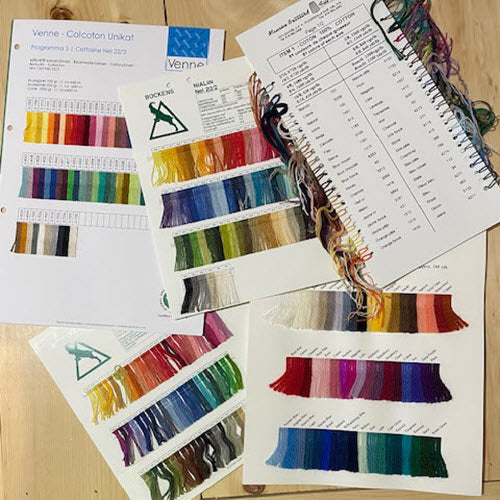 Yarn Sample Cards