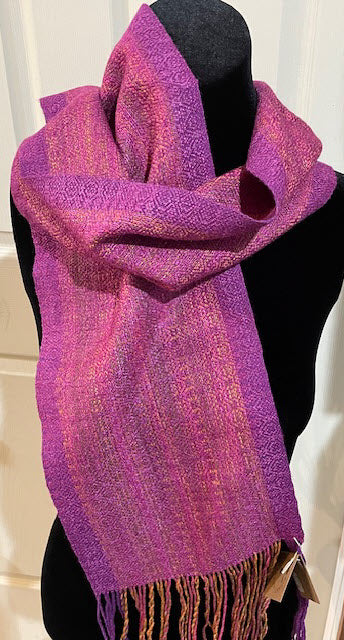 Magenta Zepher Scarf