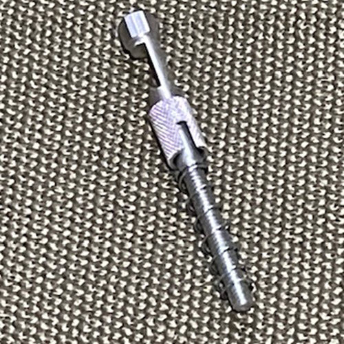 Spring Hook for heddle support