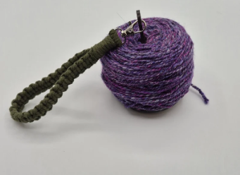 Yarn Keeper - Dragon Fly - Purple Strap